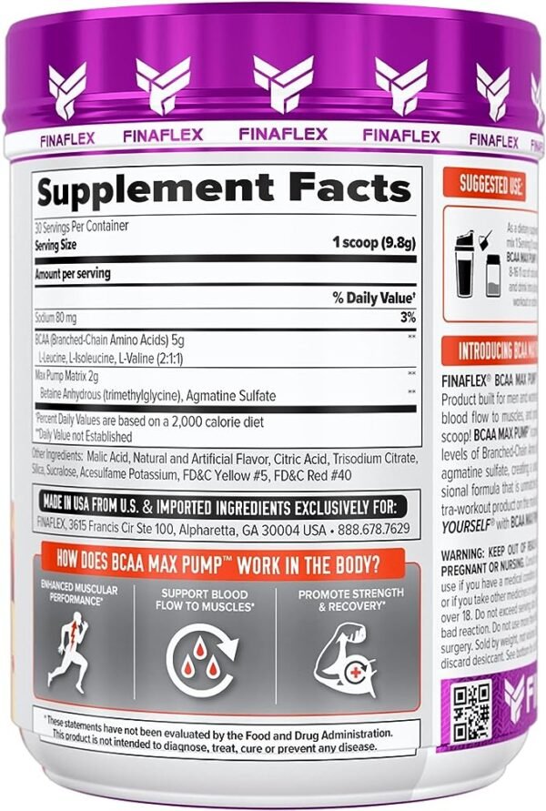 AMINOACIDOS Finaflex BCAA - Image 2