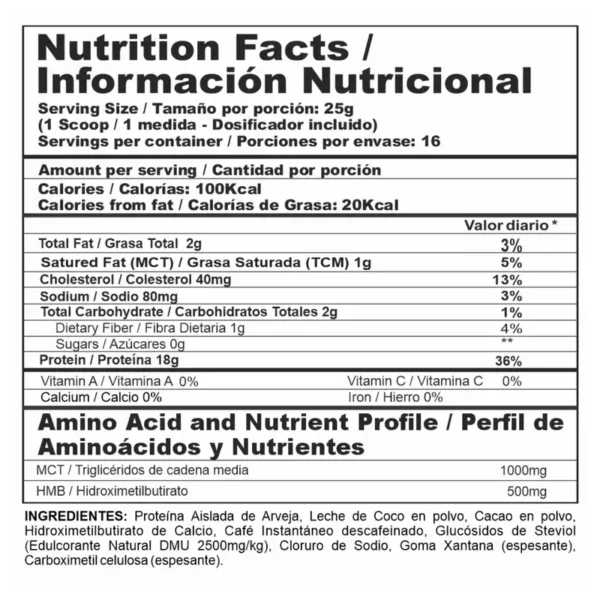 NUTRA VEGAN PROTEIN - Image 2